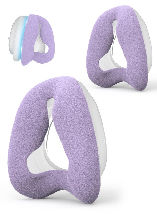 MEDICOLOR Nasal Cushions for AirFit N20, Ultra-Soft N20 Nasal Cushion with Fabric Layer, Enhanced Comfort & Easy to Clean CPAP Supplies, 2PCS, Medium - Image 1